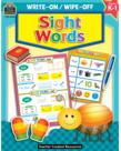 Sight Words Write-On Wipe-Off Book