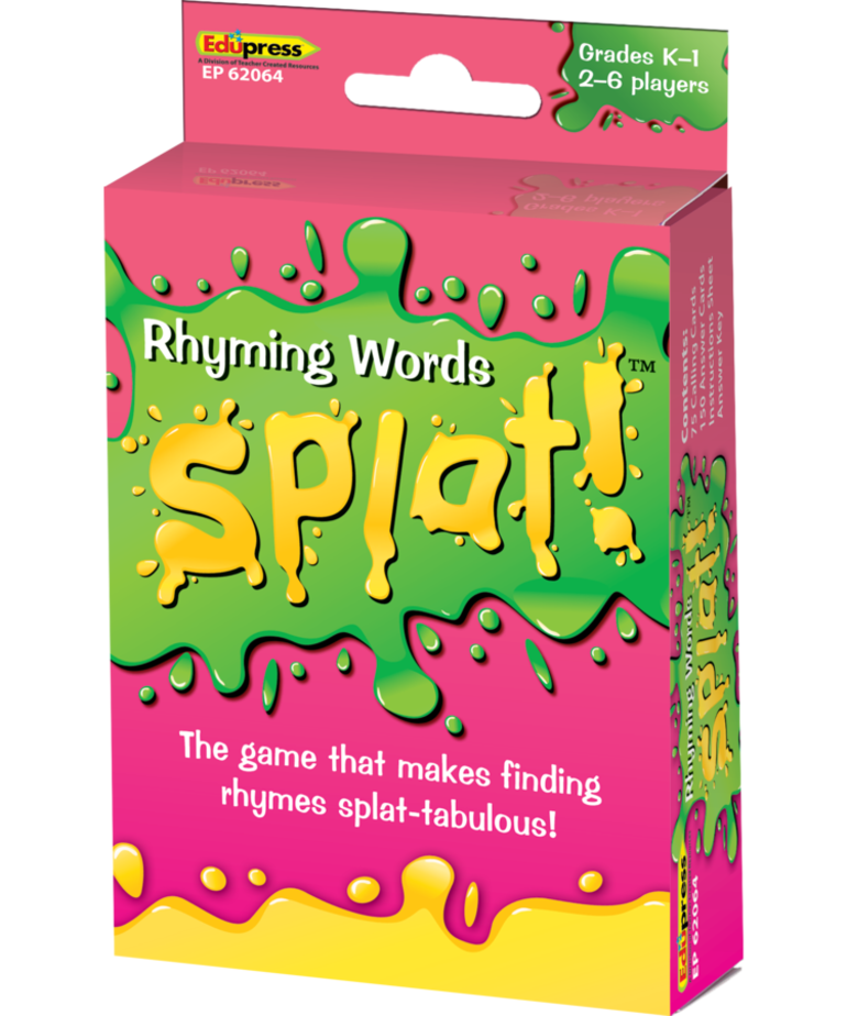 Splat Rhyming Words