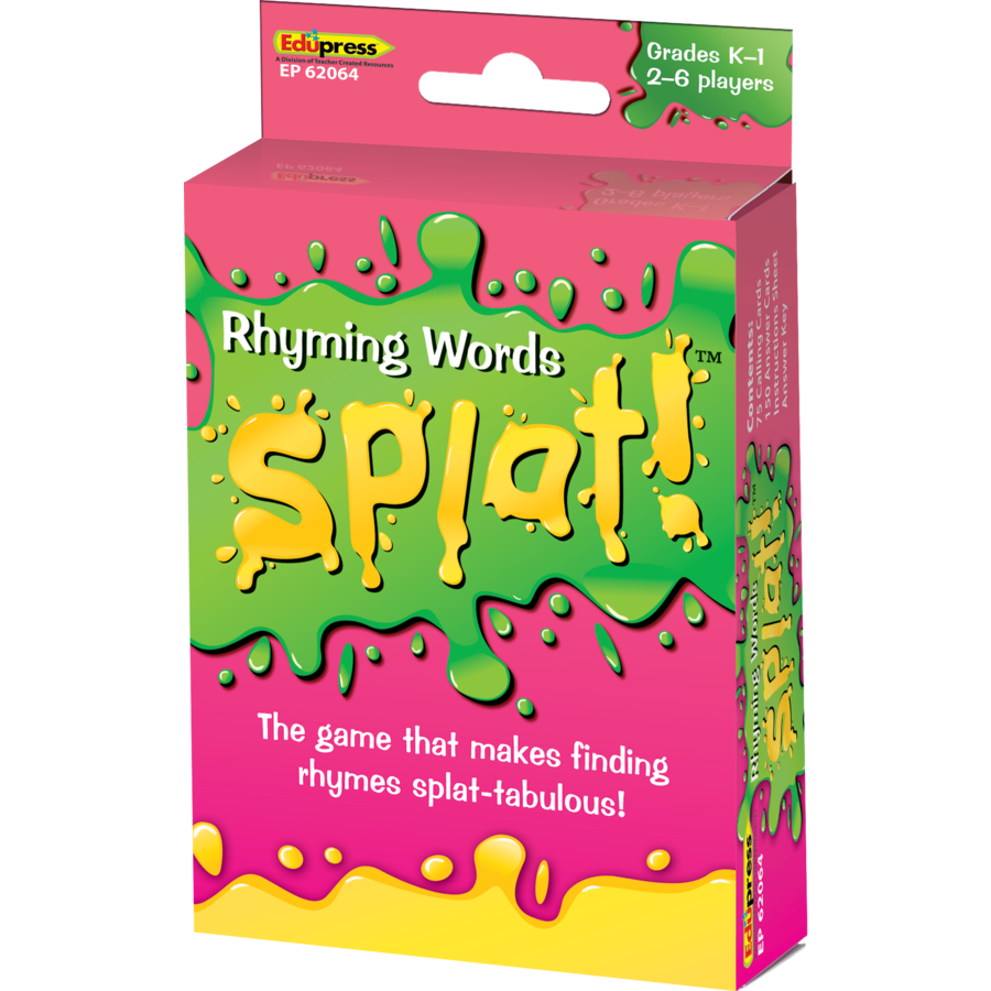 Splat Rhyming Words