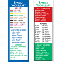 Spanish Bookmarks