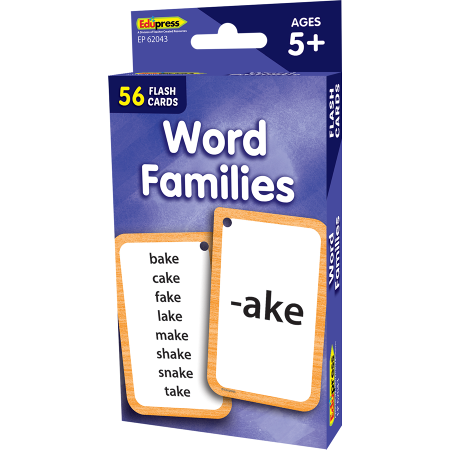 Word Families Flashcards