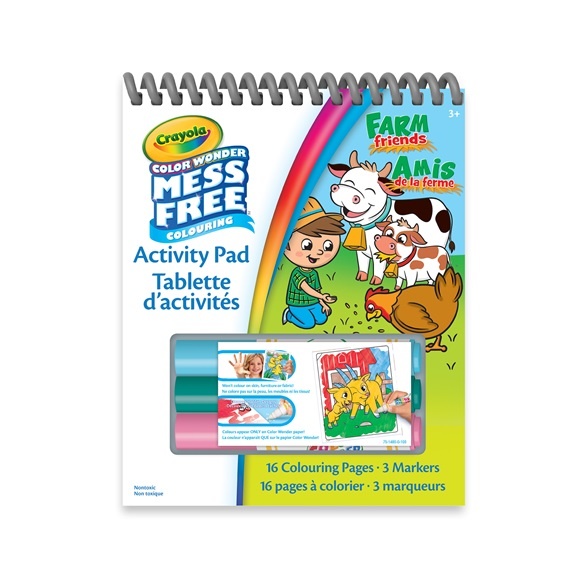 Crayola Color Wonder Activity Pad - Farm Friends