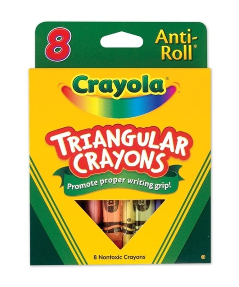 Crayola Triangular Crayons(8 pack)
