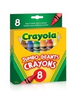 Crayola Jumbo Crayons 8 pack