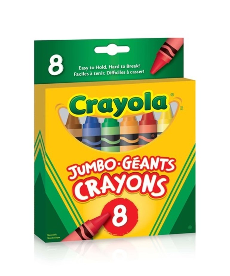 Crayola Jumbo Crayons 8 pack