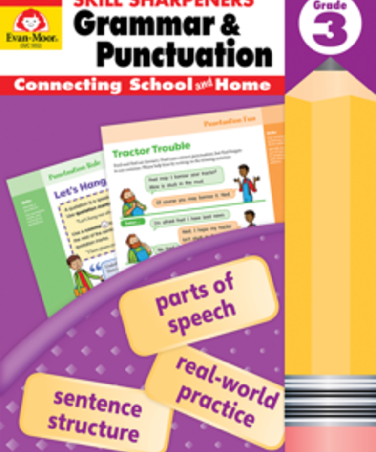 Skill Sharpeners Grammar & Punctuation-Gr.3