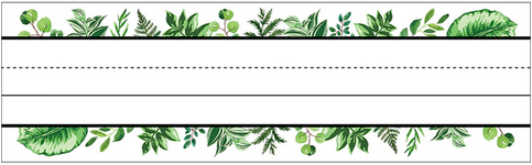 Simply Boho Leaves Nameplates