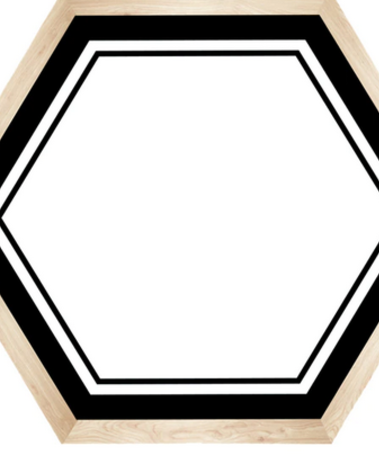 Simply Boho Hexagon Nametags
