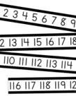 Simply Boho Number Line