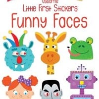 Little First Stickers Funny Faces