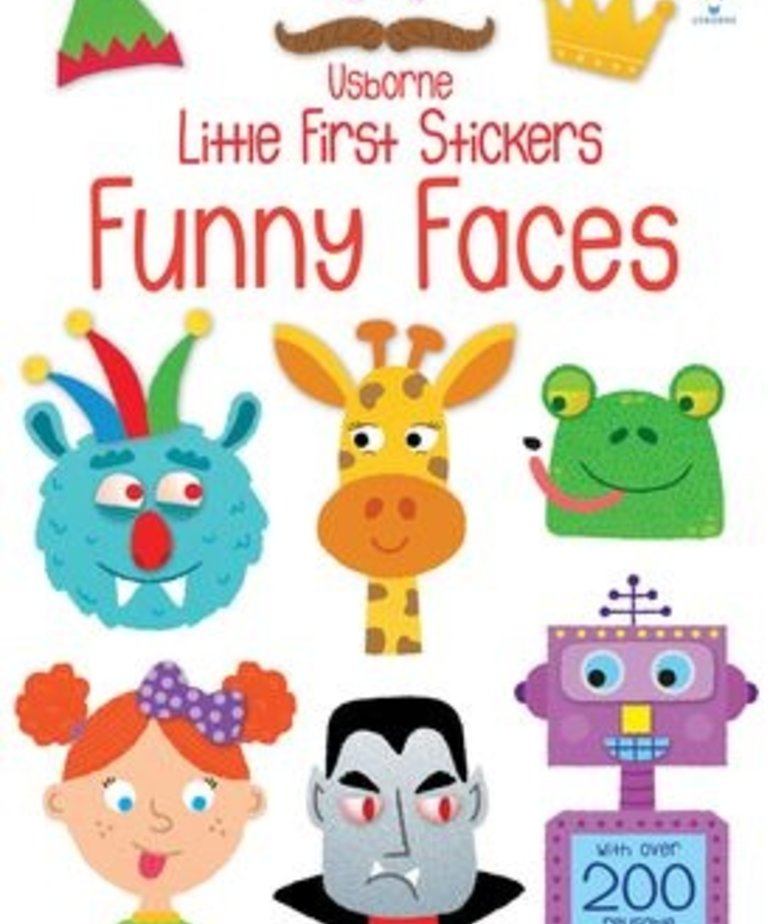 Little First Stickers Funny Faces