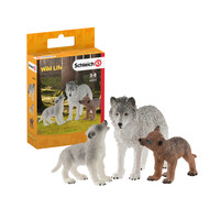 Schleich Mother Wolf with Pups
