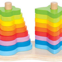 Hape Double Rainbow Stacker