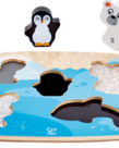 Hape Polar Animal Tactile Puzzle
