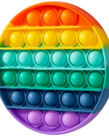 Push Bubble Rainbow Round