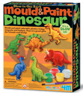 Glow Dinosuar Mould & Paint