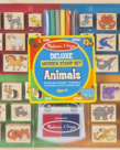 Melissa & Doug Deluxe Stamp Set-Animals