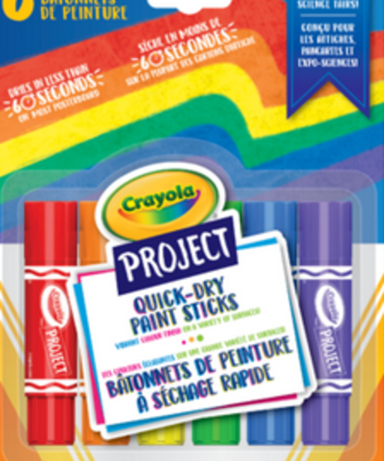 Crayola Washable Paint Sticks 6ct