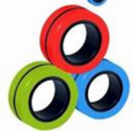 Magnetic Spinning Rings
