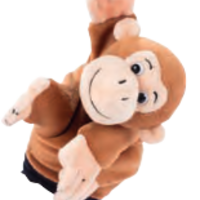 Monkey Hand Puppet