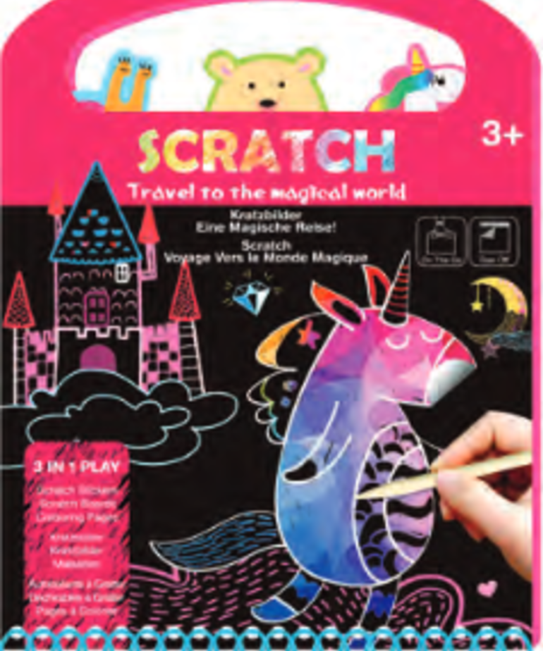 Scratch Book-Travel to the Magical World