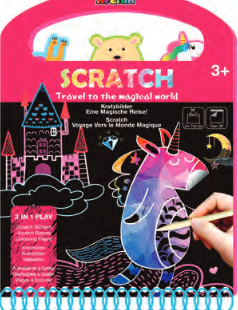 Scratch Book-Travel to the Magical World