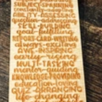 I Am...Teacher Keychain