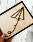 Paper Airplane Sign
