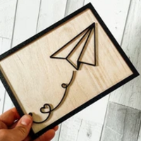 Paper Airplane Sign