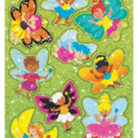 Flittering Fairies Sparkle Stickers