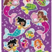 Mermaids & Friends Sparkle Stickers