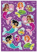 Mermaids & Friends Sparkle Stickers