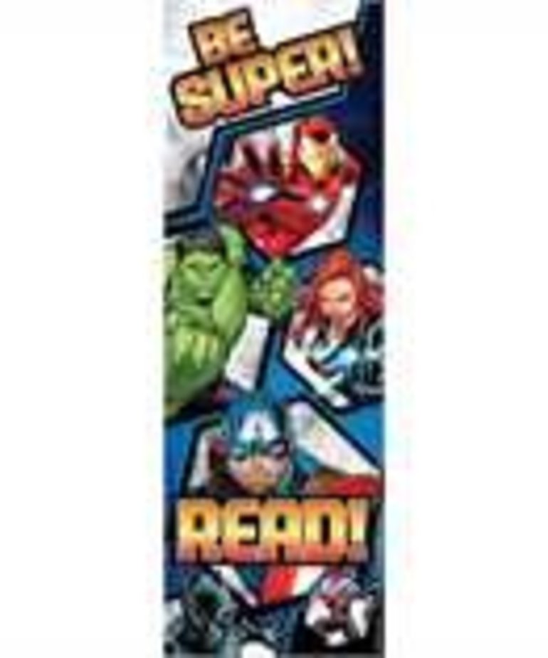 Marvel Be Super Read! Bookmark