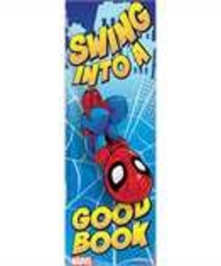 Marvel Swing into a Good Book Bookmark
