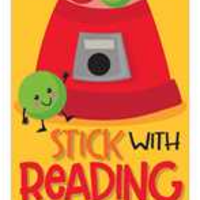 Stick With Reading Bubblegum Scented Bookmark