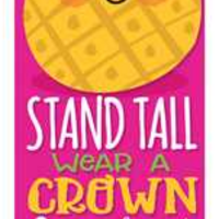 Stand Tall Pineapple Scented Bookmarks