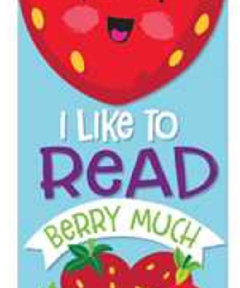 I Like to Read Berry Much Scented Bookmarks 24pk