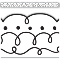 Squiggles and Dots Border