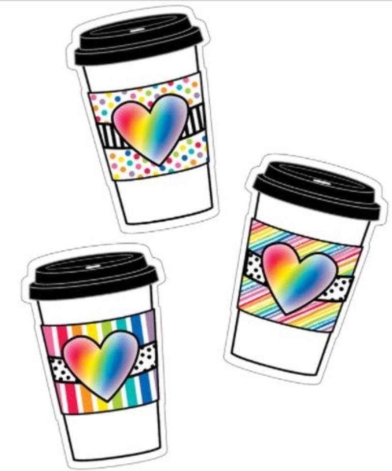 Industrial Cafe Rainbow Cups