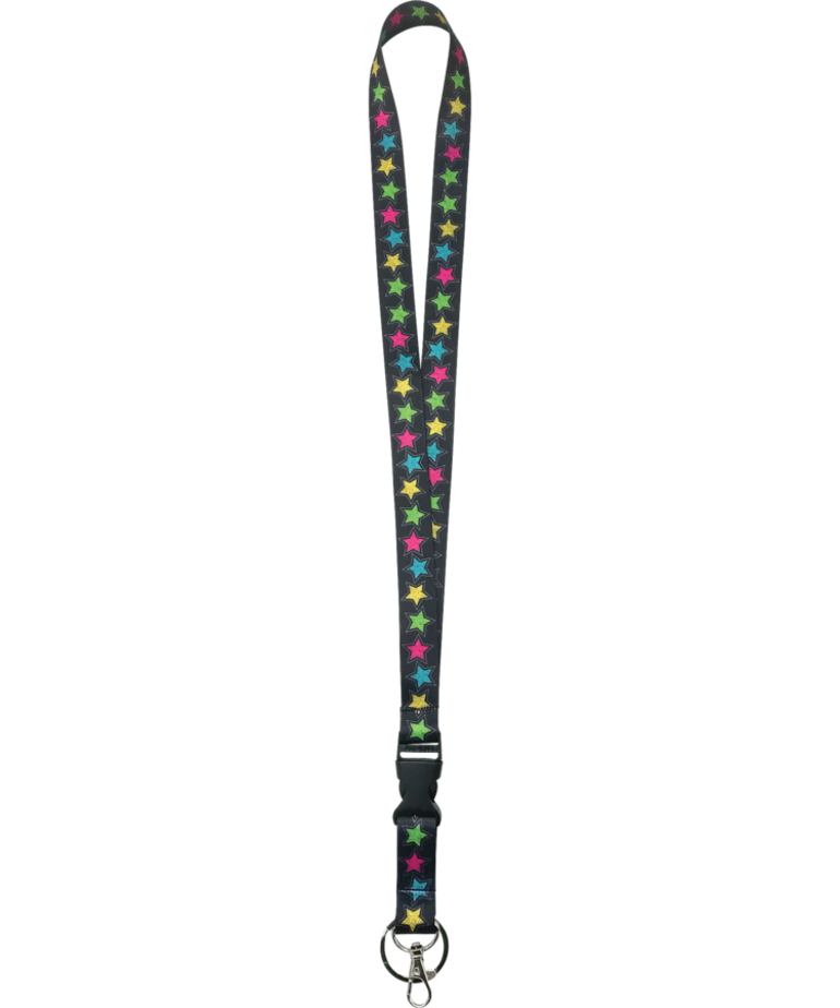 Chalkboard Brights Lanyard