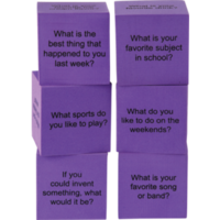 Foam Conversation Cubes