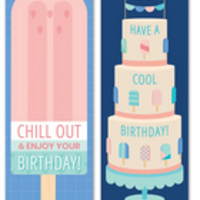 Happy Birthday Calm & Cool Bookmark