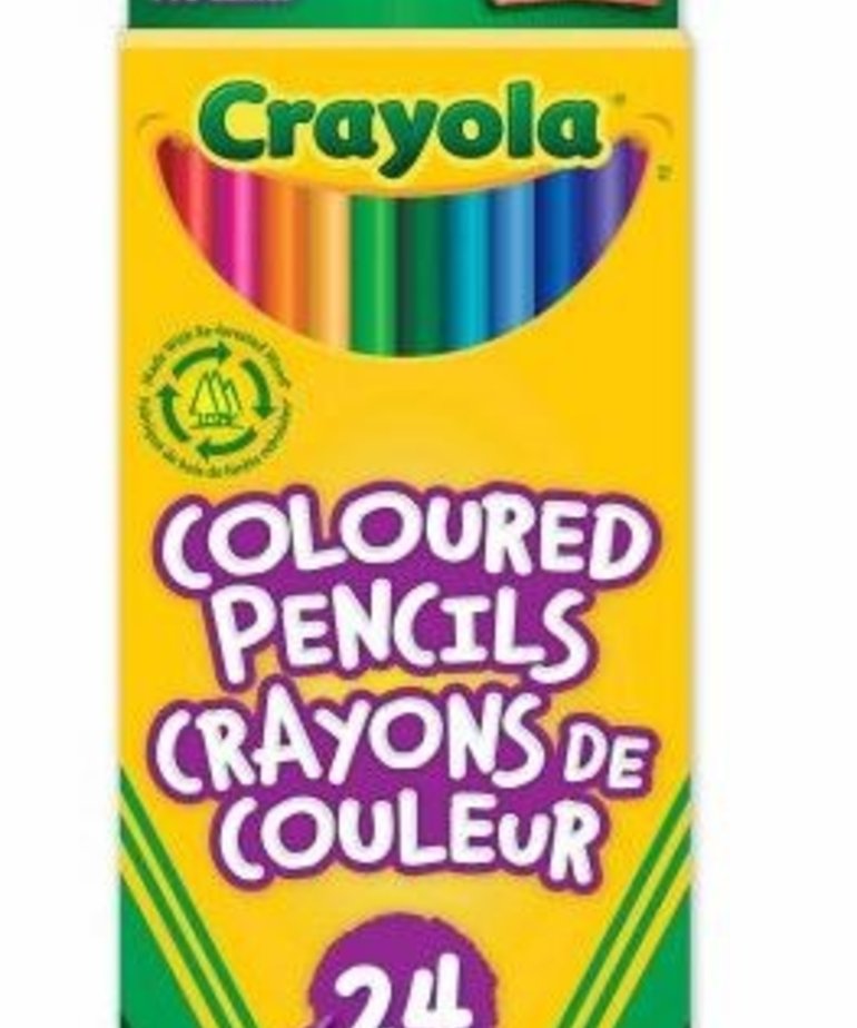 Crayola Pencil Crayons 24pk