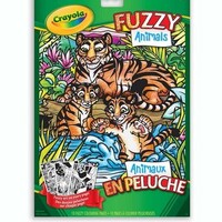 Crayola Fuzzy Posters Coloring Book