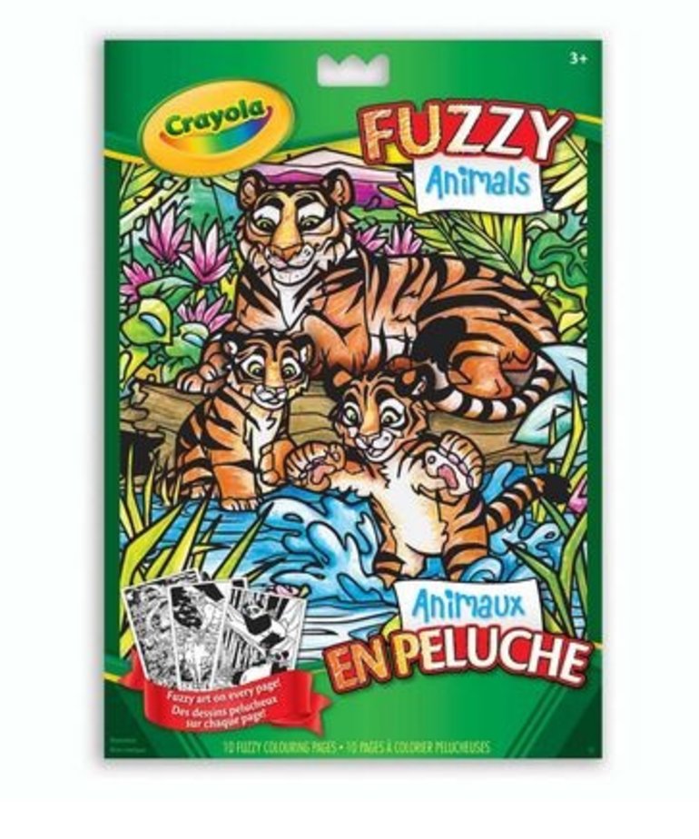 Crayola Fuzzy Posters Coloring Book