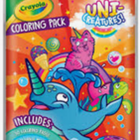 Crayola Uni Creatures  Coloring Pack