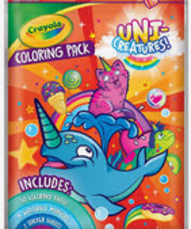 Crayola Uni Creatures  Coloring Pack