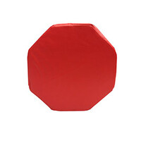 Original Vibrating Cushion-Red Octagon