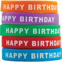 Happy Birthday Wristbands