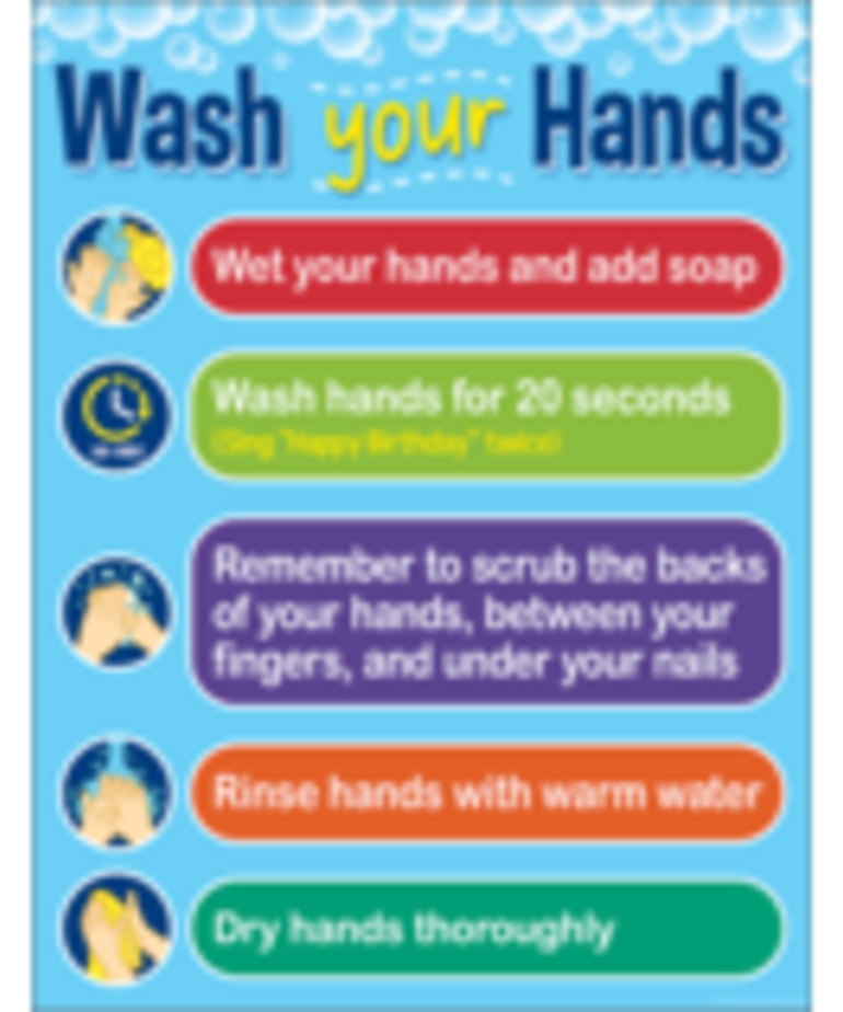 Washing Your Hands Chart
